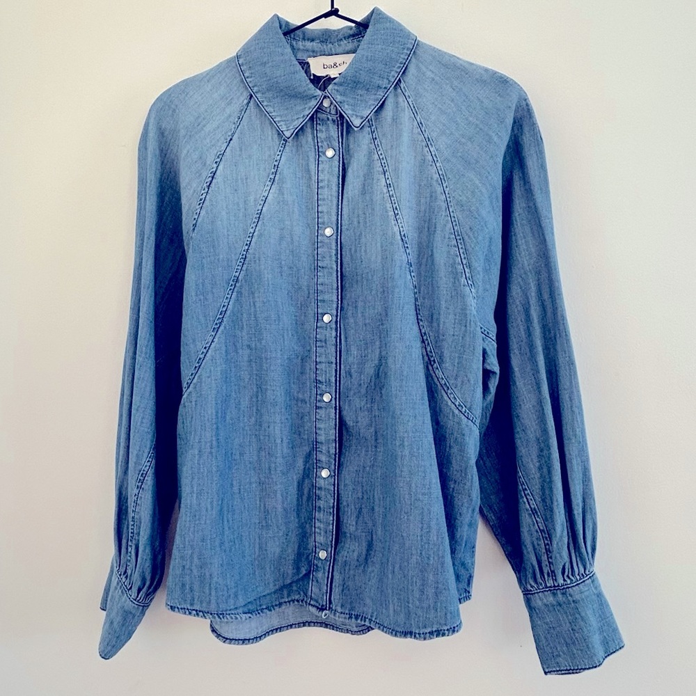 Ba&sh denim ARY shirt EU SIZE 0